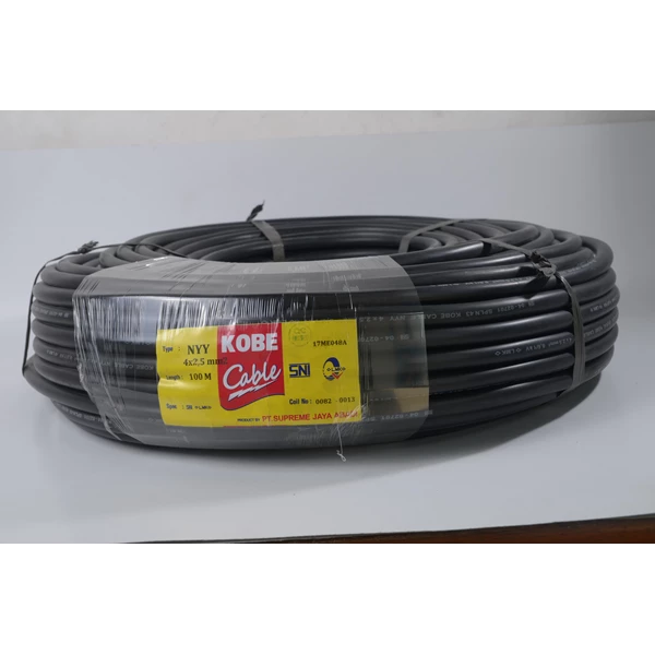 Kabel listrik NYY berkualitas standard SNI dan LMK Kobe cable 