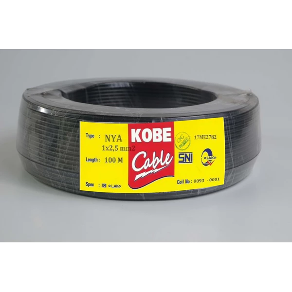 Kabel NYAF Kobe Cable berkualitas standard SNI dan LMK